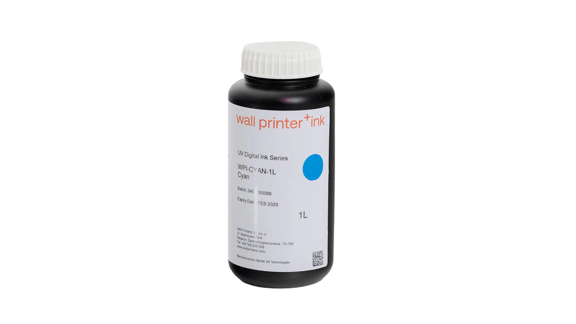 Atrament UV 1000ml cyan