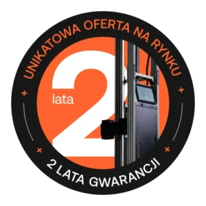 2 lata gwarancji odznaka