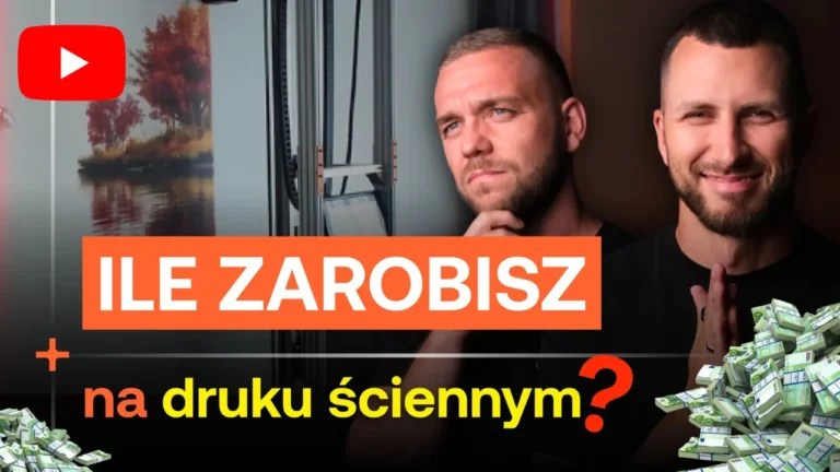 Zarobki z druku ściennego – ile można zarobić w tej branży