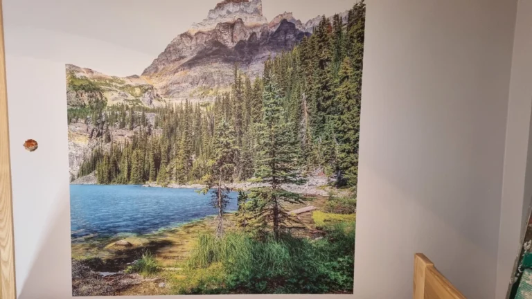 The wall printing process