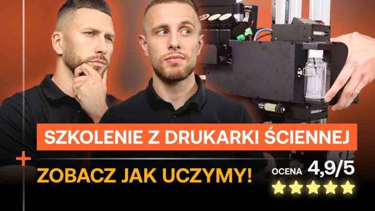 Szkolenie z drukarki ściennej – czego się nauczysz i co zyskasz