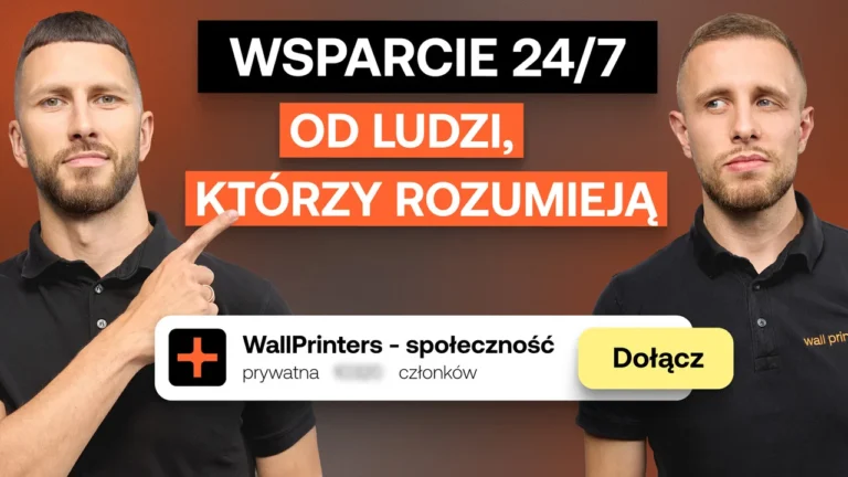 Społeczność drukarzy ściennych. Dlaczego nie zostajesz sam_